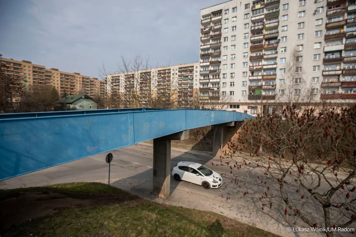 Nowa kładka dla pieszych na ul. Sandomierskiej. Prace budowlane potrwają 10 miesięcy