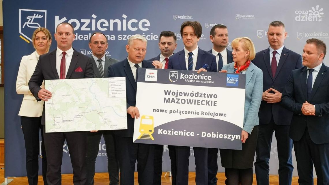 Nowa linia kolejowa Kozienice - Dobieszyn Nowa linia kolejowa Kozienice - Dobieszyn