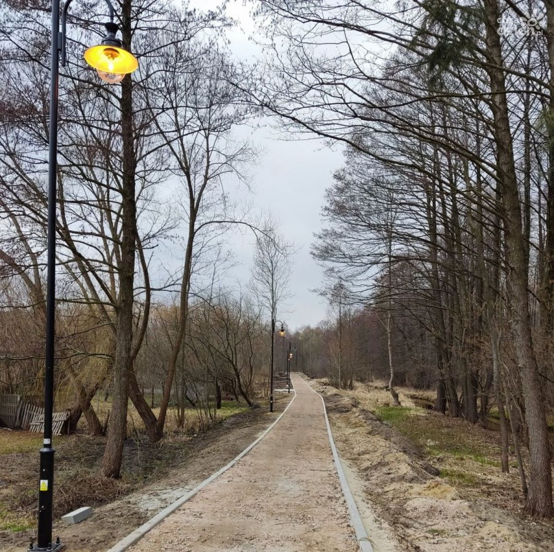 Nowa ścieżka na terenie Jedlni-Letnisko