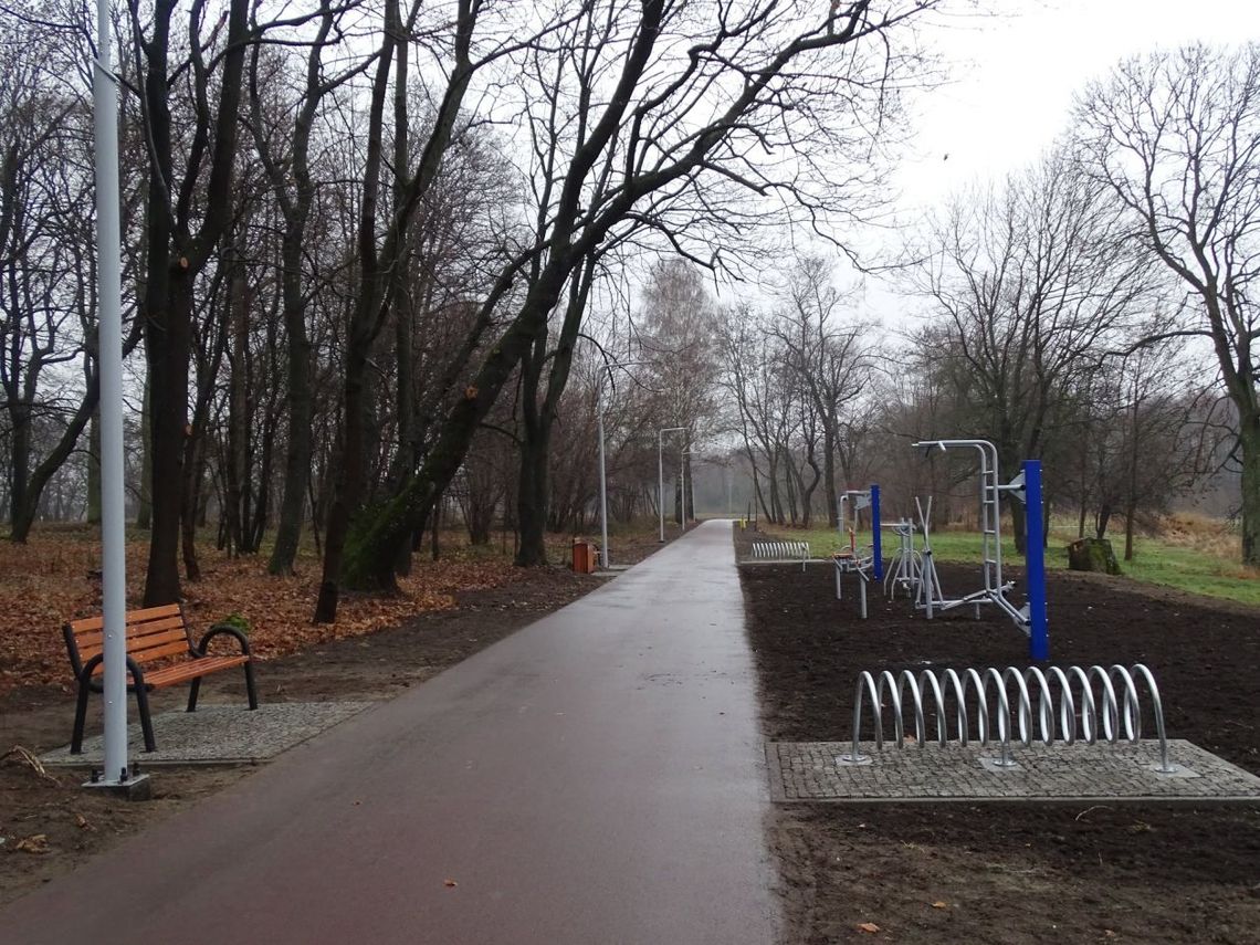 Nowa ścieżka przy zwoleńskim zalewie