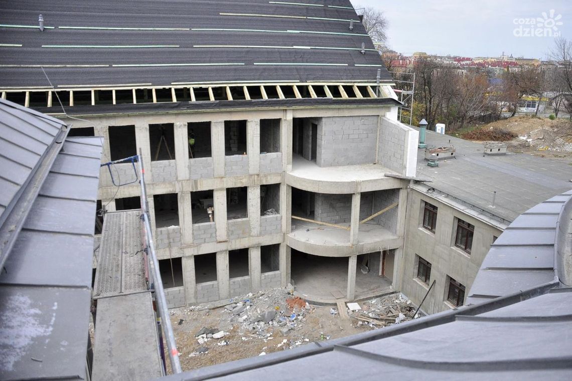 Nowa szkoła plastyczna już stoi!