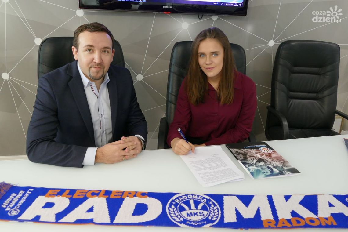 Nowa zawodniczka E. Leclerc Radomki Nowa zawodniczka E. Leclerc Radomki