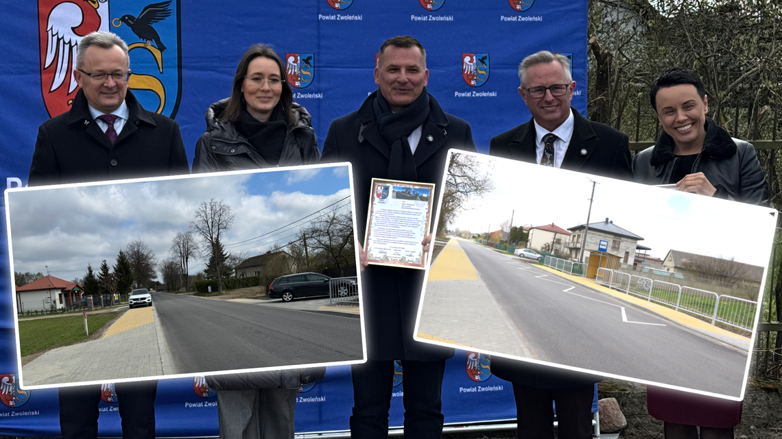 Nowe drogi w powiecie zwoleńskim. Wartość inwestycji: ponad 5,5 mln zł