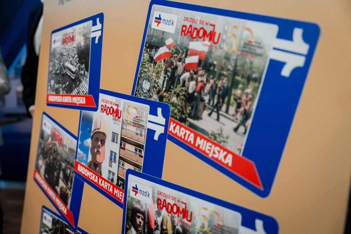 Nowe karty miejskie w Radomiu upamiętnią Czerwiec ’76