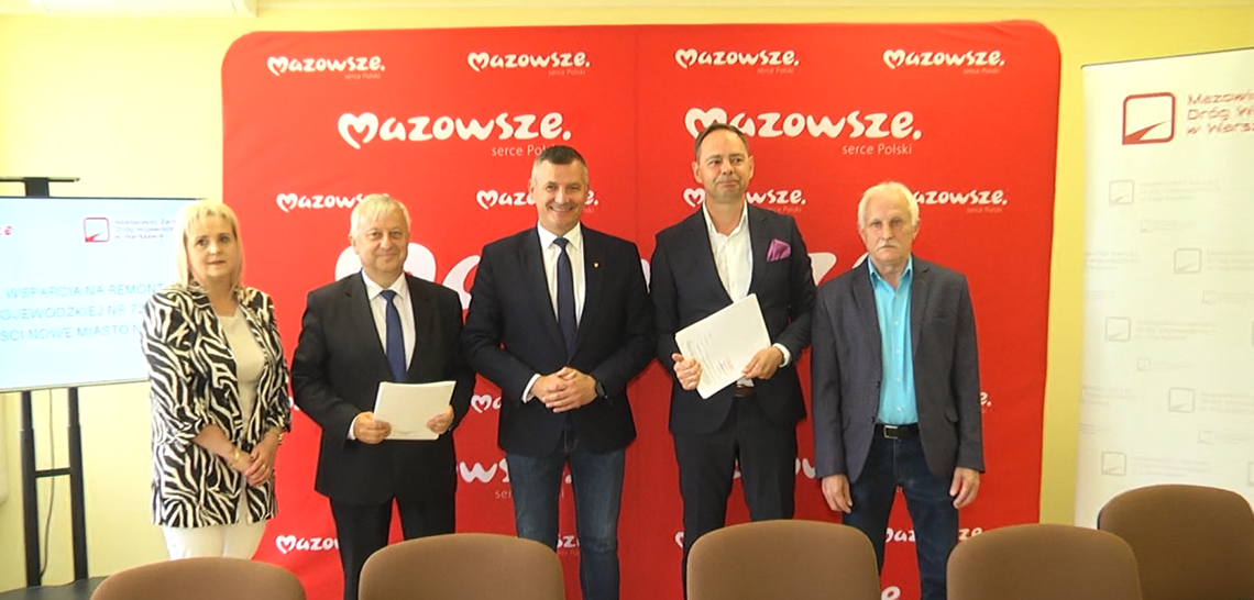 Nowe Miasto nad Pilicą. Rusza remont drogi wojewódzkiej 