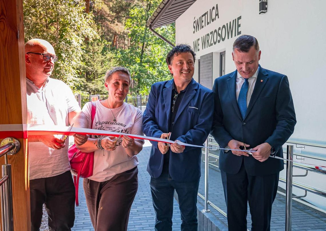 Nowe miejsce spotkań dla mieszkańców Wrzosowa Nowe miejsce spotkań dla mieszkańców Wrzosowa