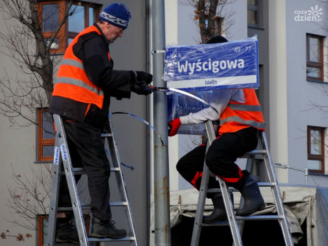 Nowe oznakowanie ulic