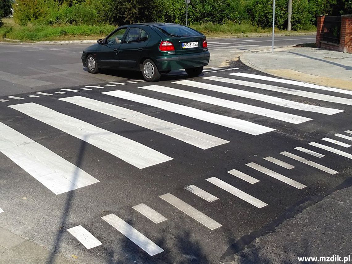 Nowe progi zwalniające i wyniesione przejścia na terenie Radomia. Przetarg ogłoszony
