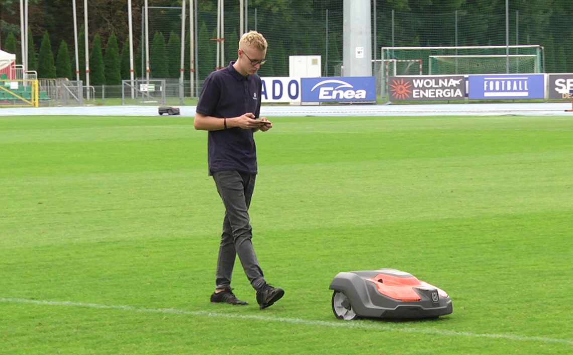 Nowoczesna technologia na stadionie przy Narutowicza