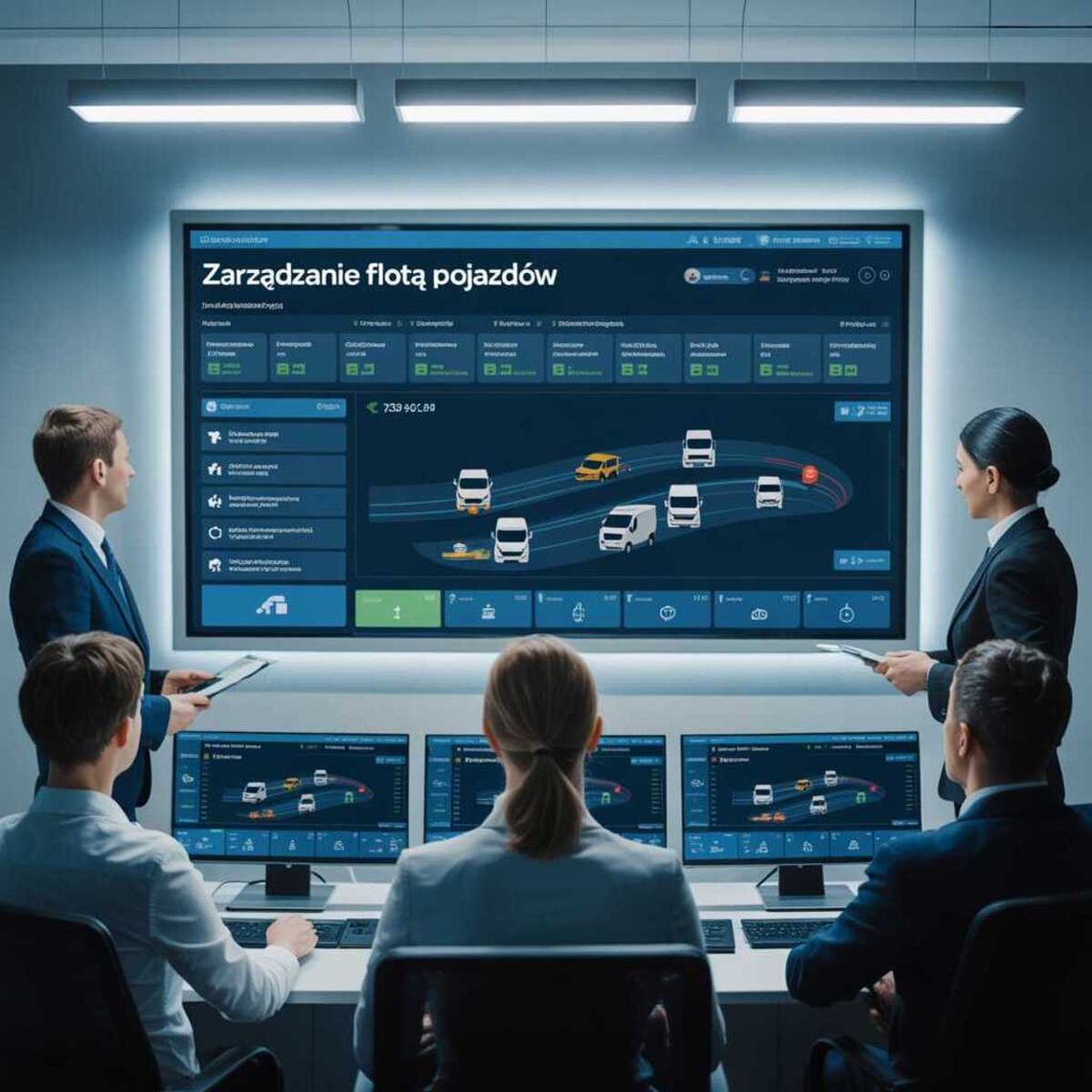 Nowoczesne zarządzanie flotą pojazdów – jak technologia zmienia codzienność firm transportowych