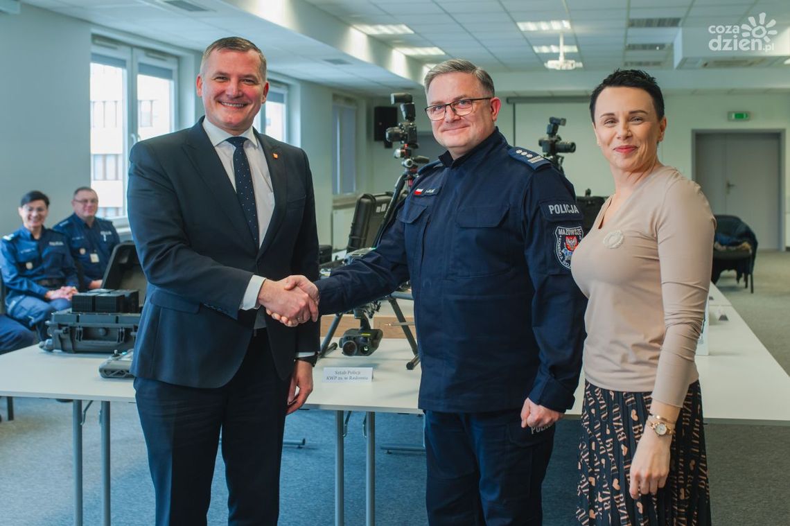 Nowoczesny sprzęt dla mazowieckiej policji