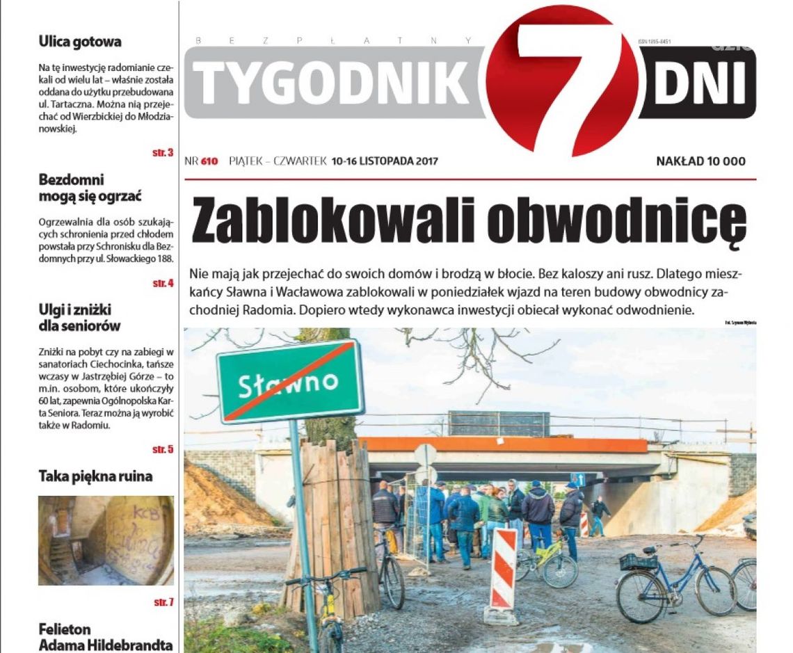 Nowy Bezpłatny Tygodnik „7 Dni” do pobrania
Nowy Bezpłatny Tygodnik „7 Dni” do pobrania