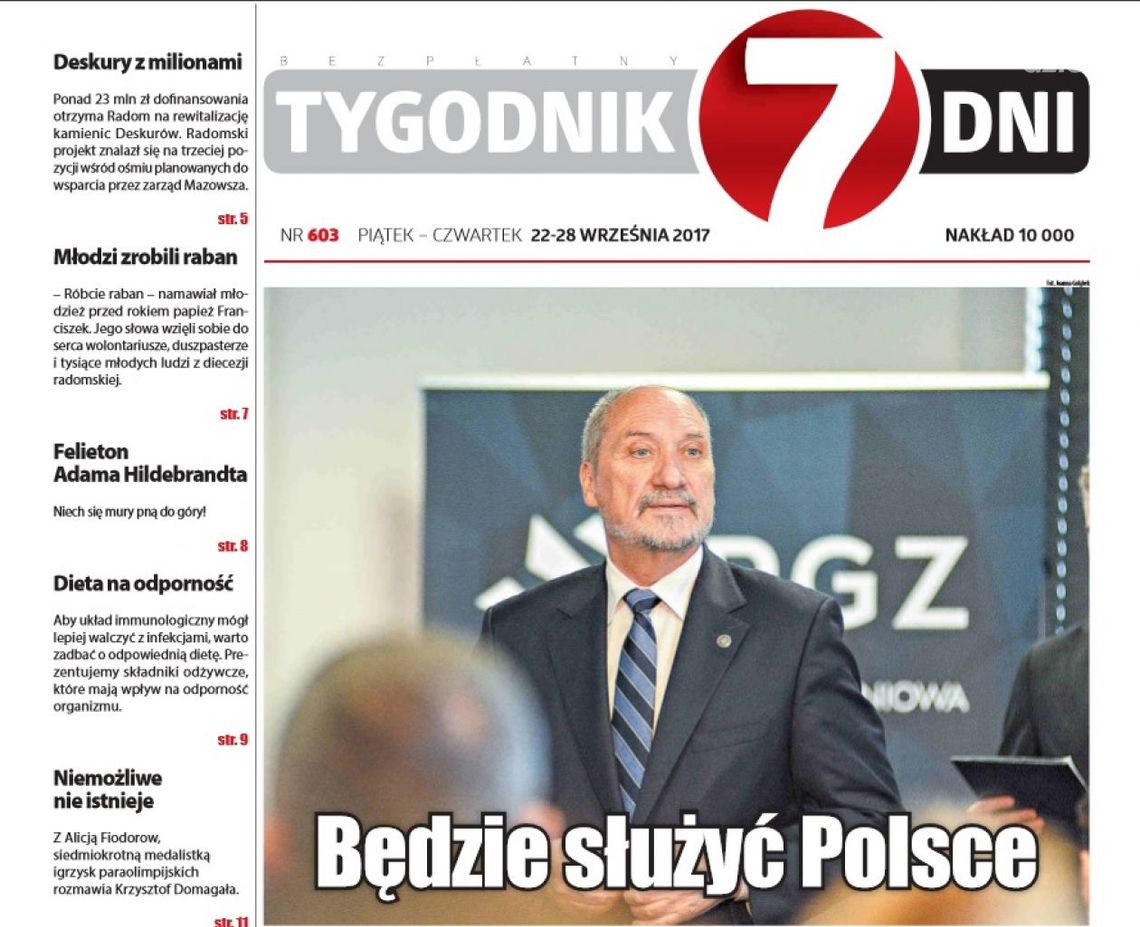 Nowy Bezpłatny Tygodnik "7 Dni" już do pobrania