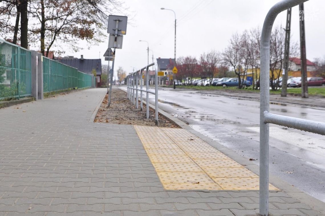 Nowy chodnik na ulicy Gajowej