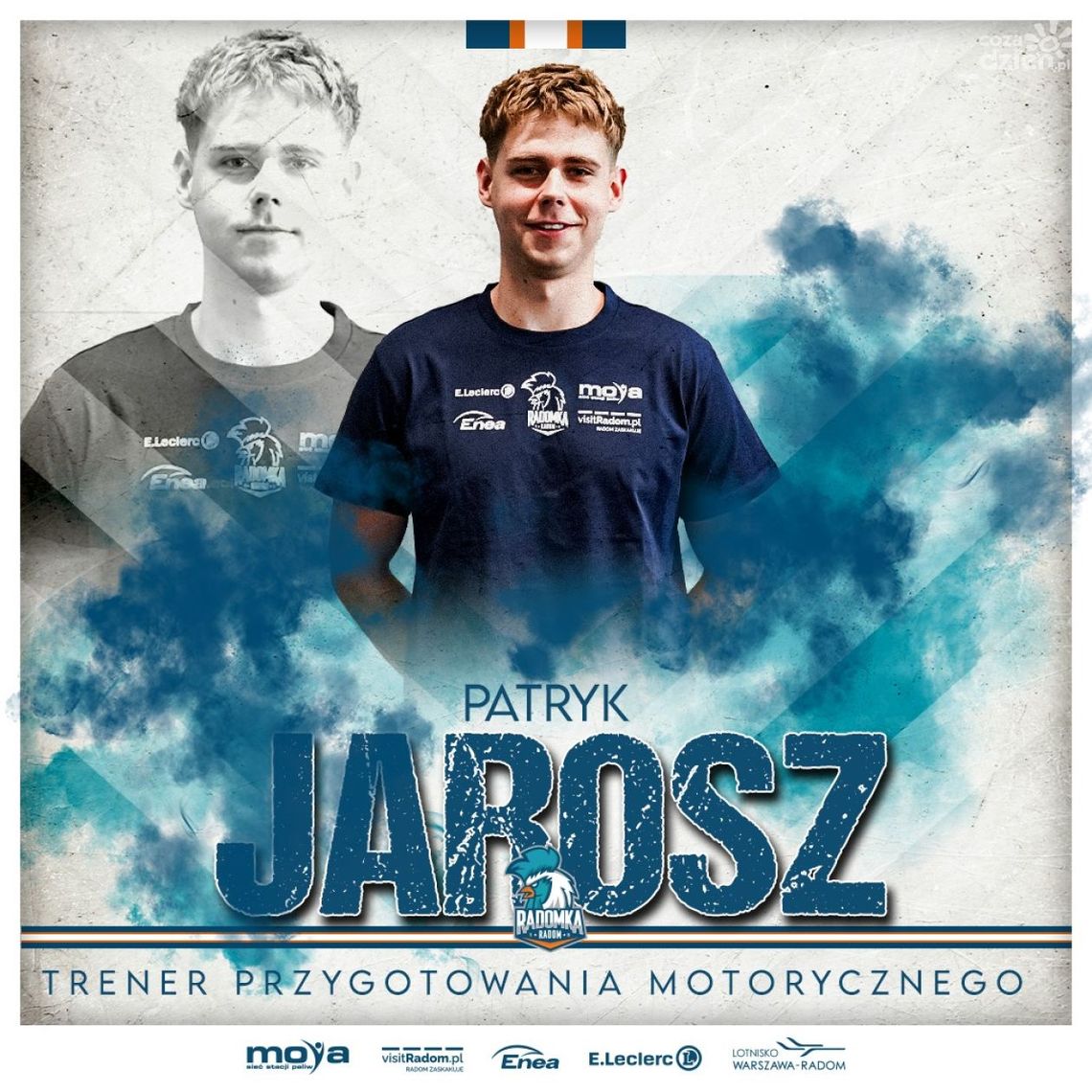 Nowy członek sztabu szkoleniowego Moya Radomki Radom Nowy członek sztabu szkoleniowego Moya Radomki Radom