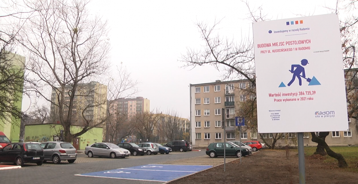 Nowy parking na osiedlu XV-lecia