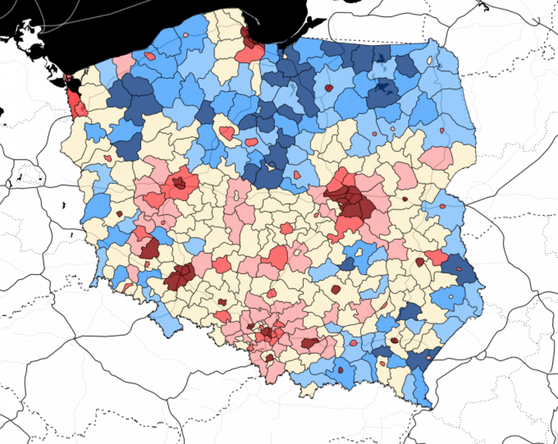 Nowy ranking powiatów. Prawie zamykamy listę