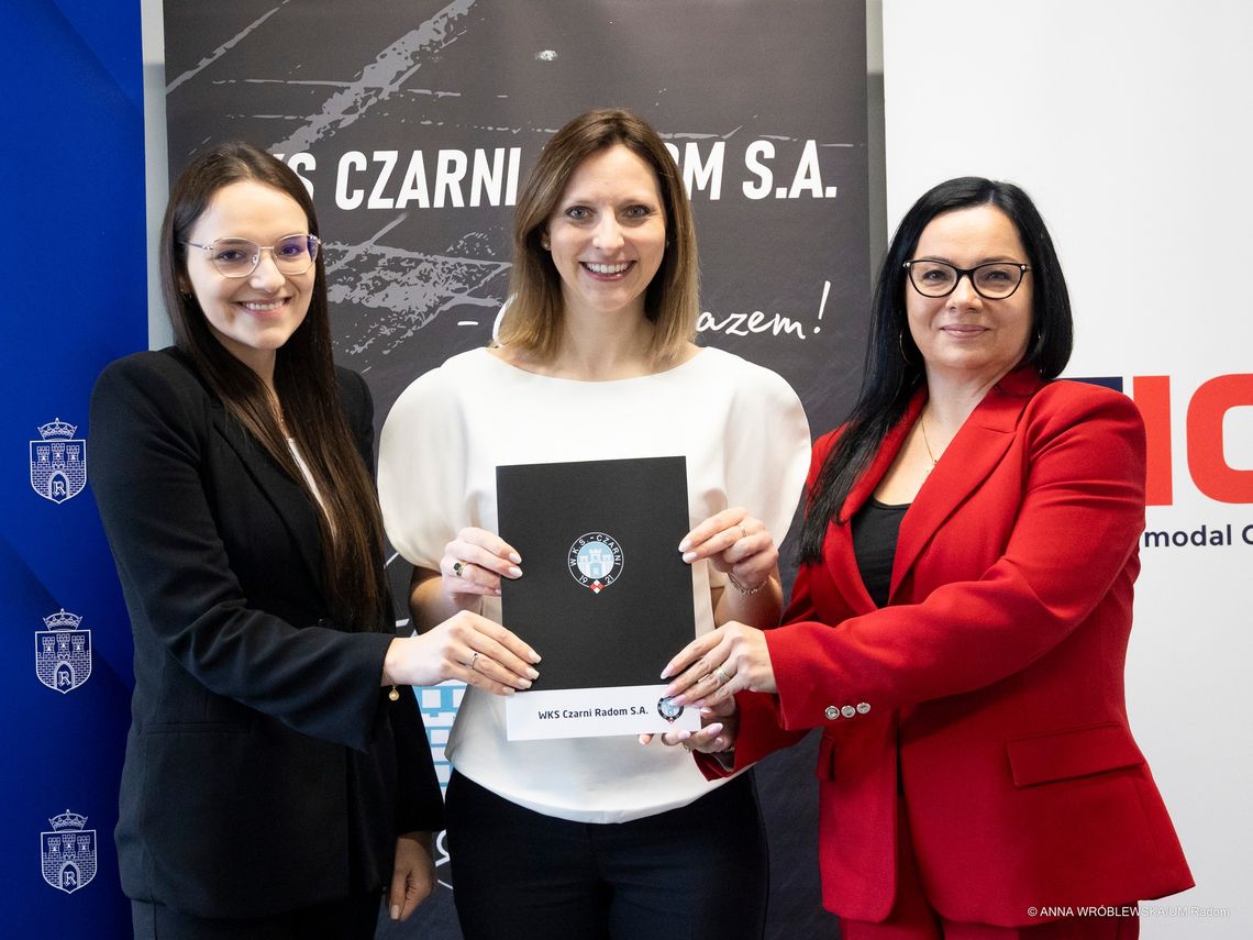 Nowy sponsor tytularny Czarnych Radom!