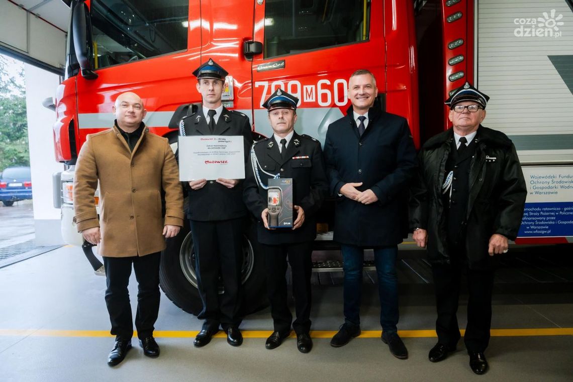 Nowy sprzęt dla OSP w Policznie