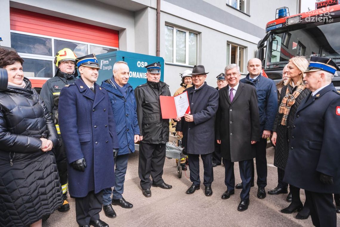 Nowy sprzęt dla strażaków z powiatu białobrzeskiego i grójeckiego