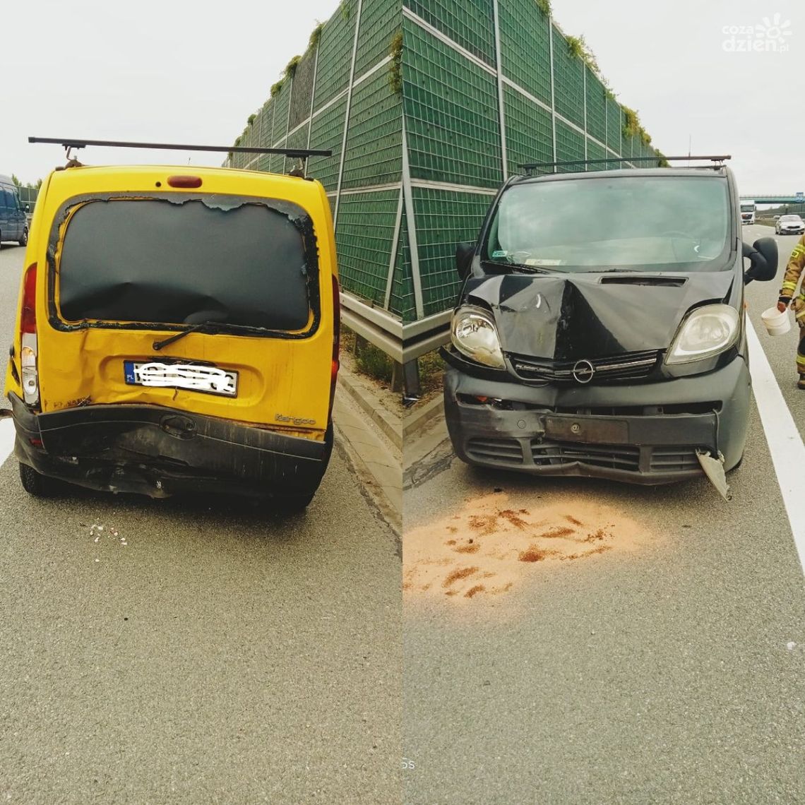 O włos od wypadku. Sarna wbiegła na trasę S7 