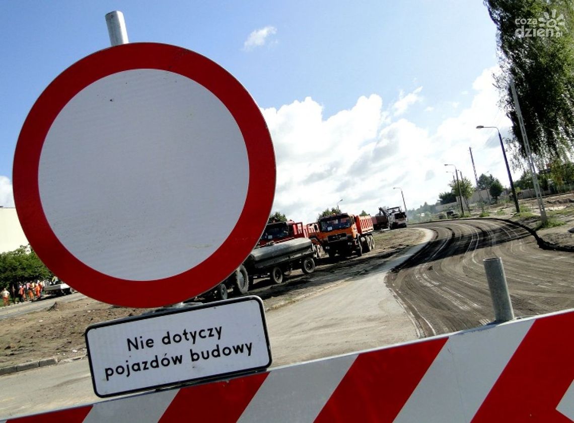 Objazdy ulic Wiertniczej i Matejki