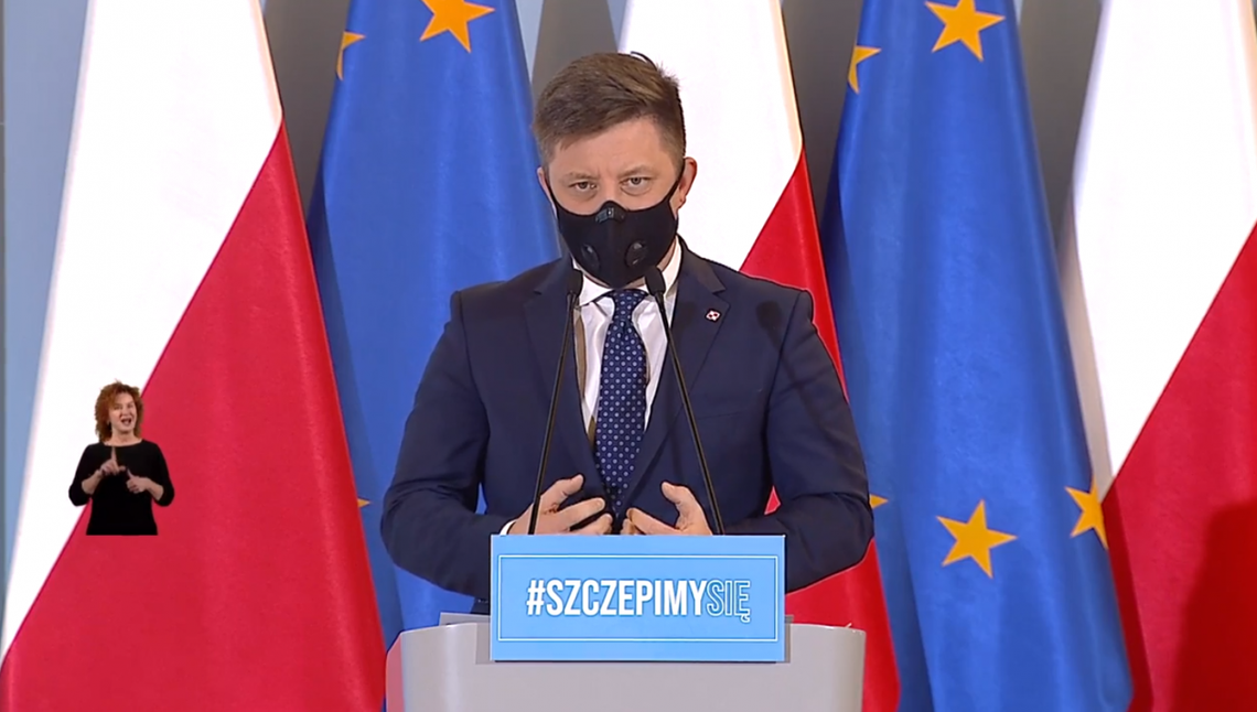 Od poniedziałku ruszają szczepienia osób 70+