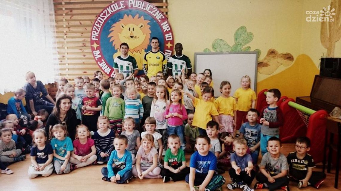 Od przedszkolaka kibic Radomiaka Od przedszkolaka kibic Radomiaka