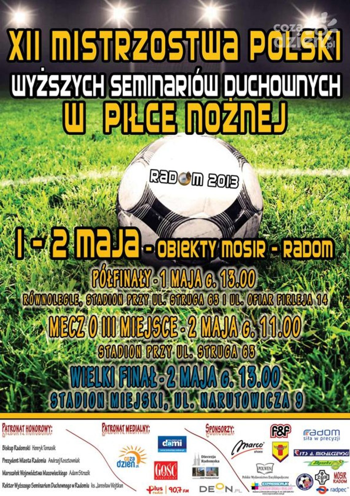 Od wtorku klerycy powalczą o mistrzostwo Od wtorku klerycy powalczą o mistrzostwo