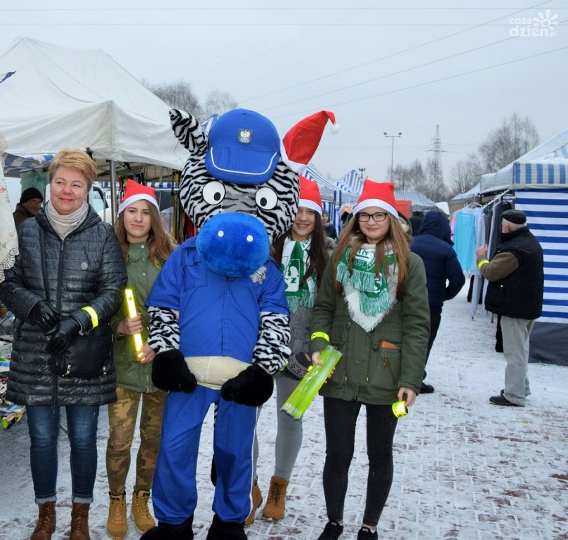 "Odblaskowe mikołajki" w Przysusze