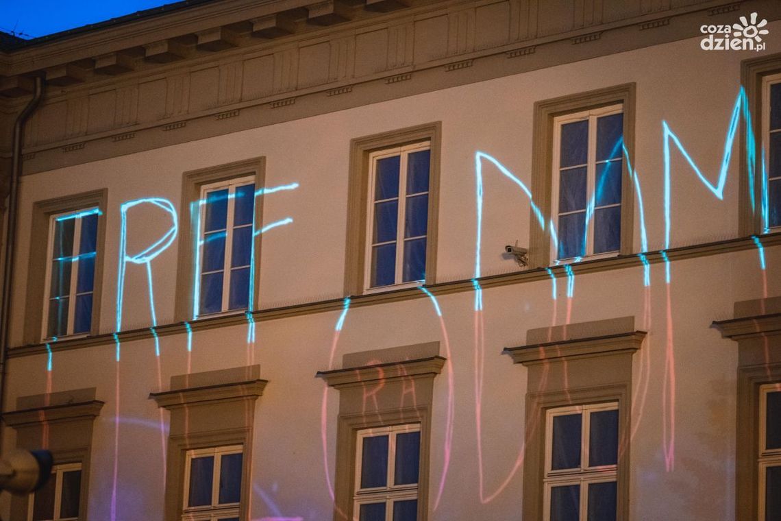 Odbył się pierwszy pokaz mappingu