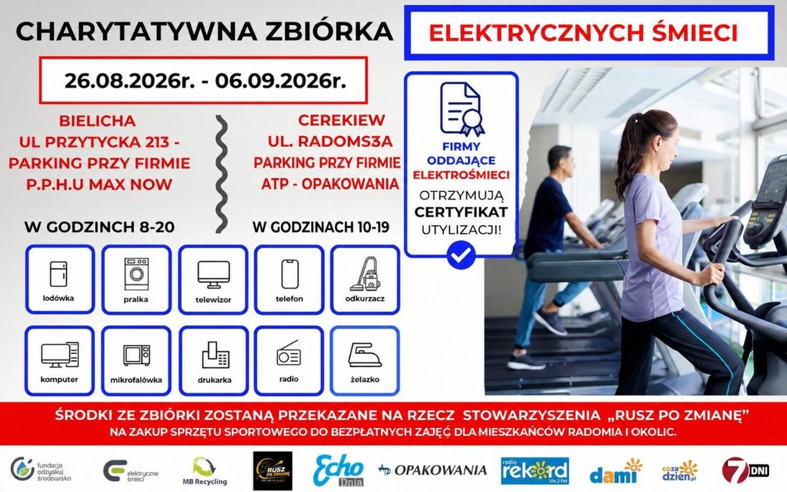 Oddaj zepsuty sprzęt i pomóż potrzebującym!