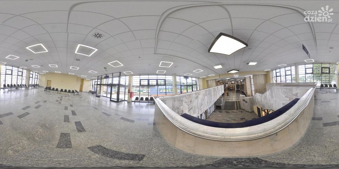 Odnowiony dworzec w Radomiu - ZOBACZ PANORAMĘ 360 ST.!