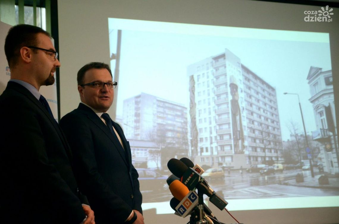 Odwaga buntownika - prezentacja muralu