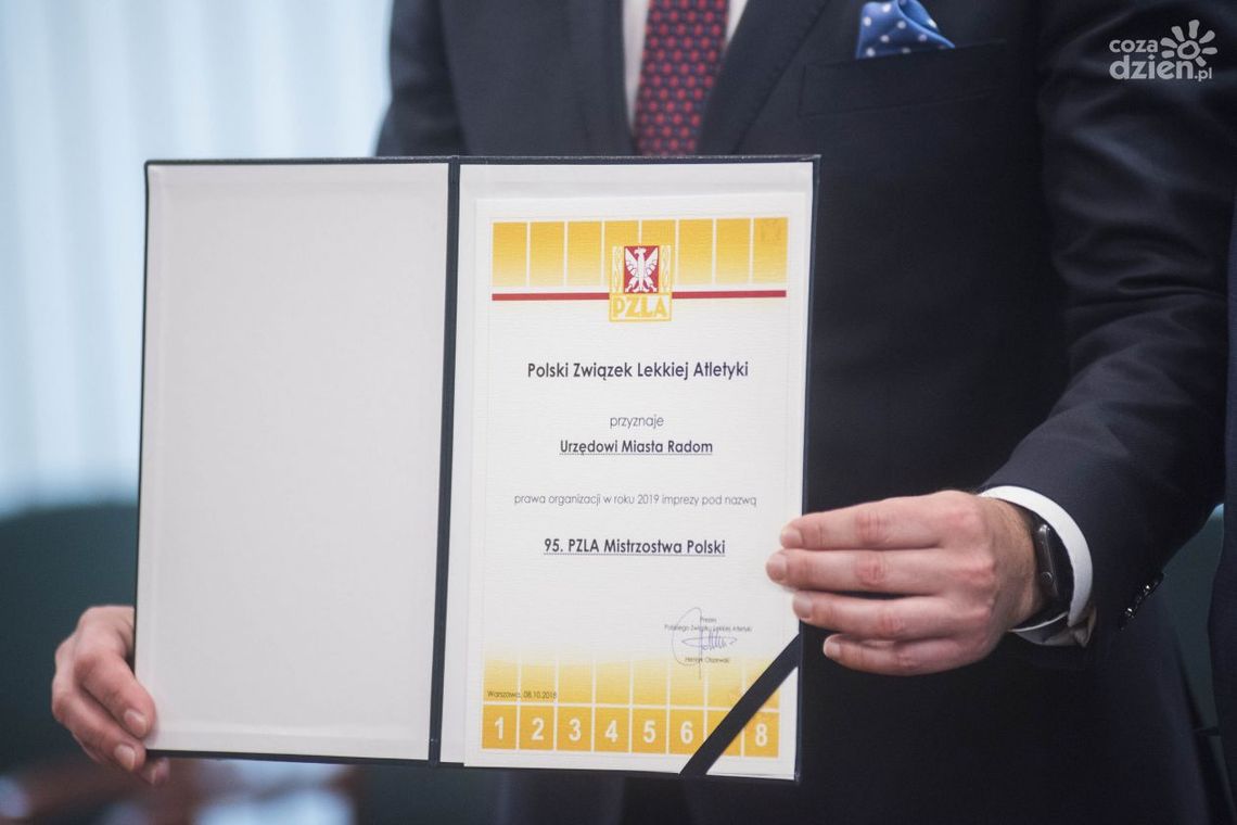 Oficjalnie: Radom gospodarzem mistrzostw Polski!