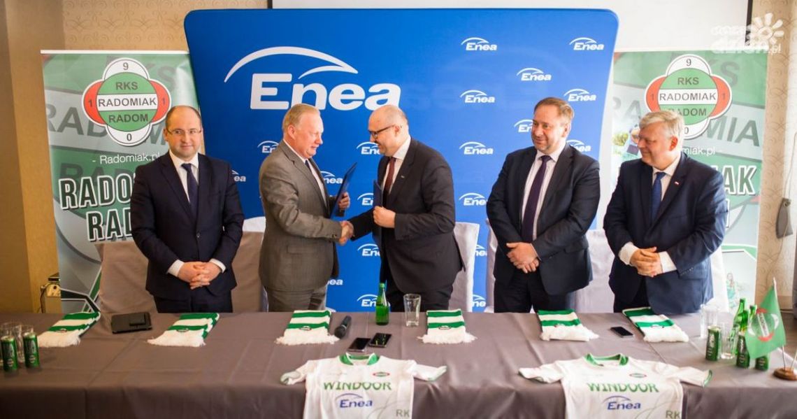 Oficjalnie: Radomiak gra z Eneą!