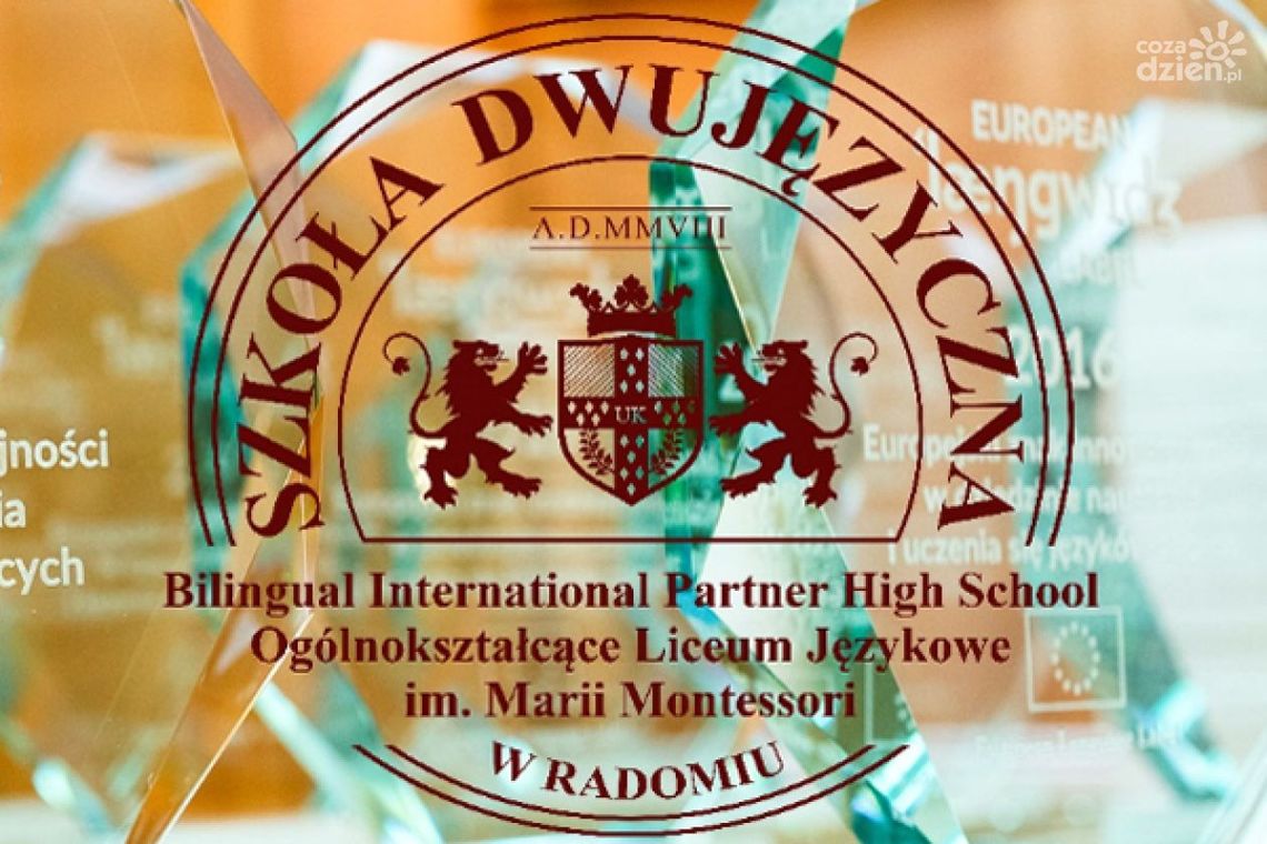 Ogólnokształcące Liceum Językowe im. Marii Montessori Ogólnokształcące Liceum Językowe im. Marii Montessori