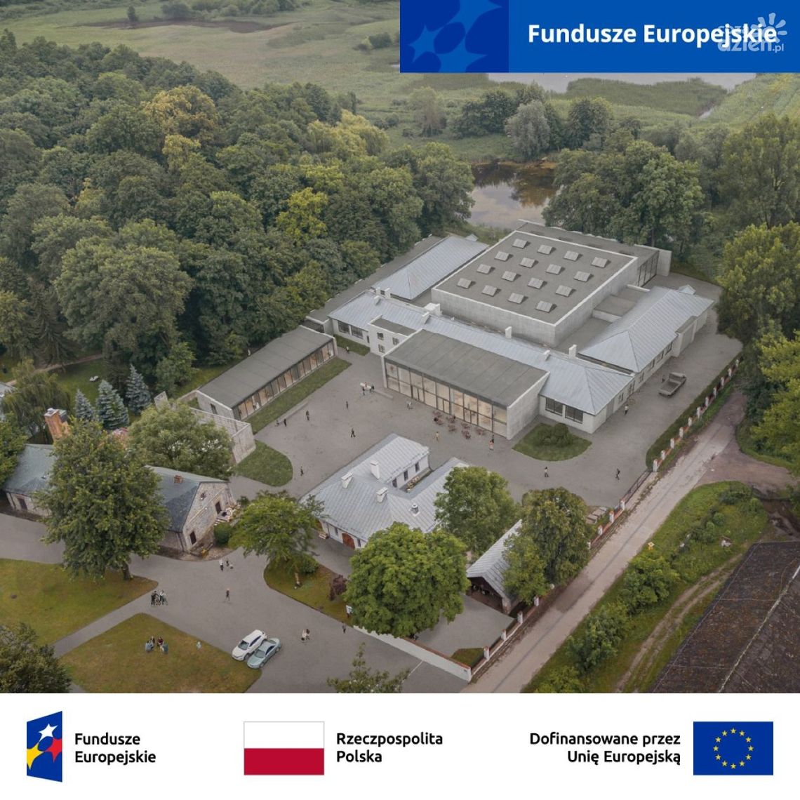 Ogromny projekt Centrum Rzeźby Polskiej w Orońsku [WIZUALIZACJA]