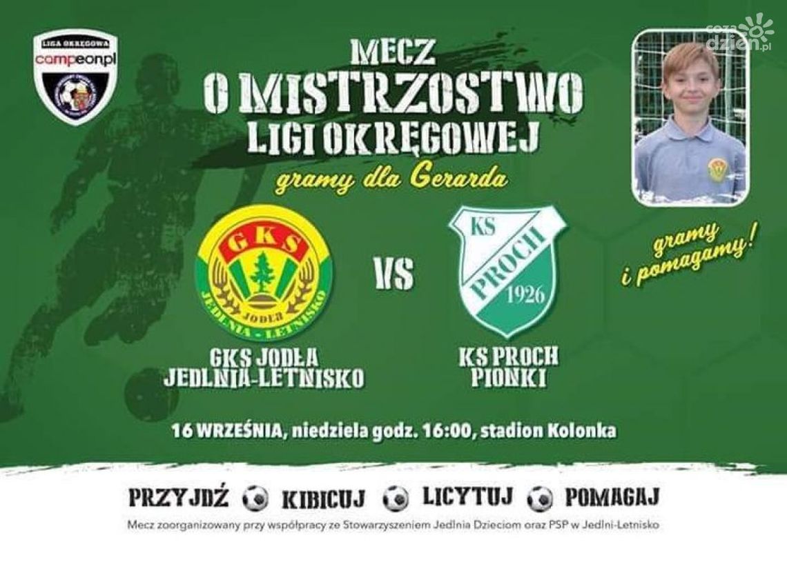 Okręgówka. Starcie snajperów i mecz dla Gerarda Okręgówka. Starcie snajperów i mecz dla Gerarda