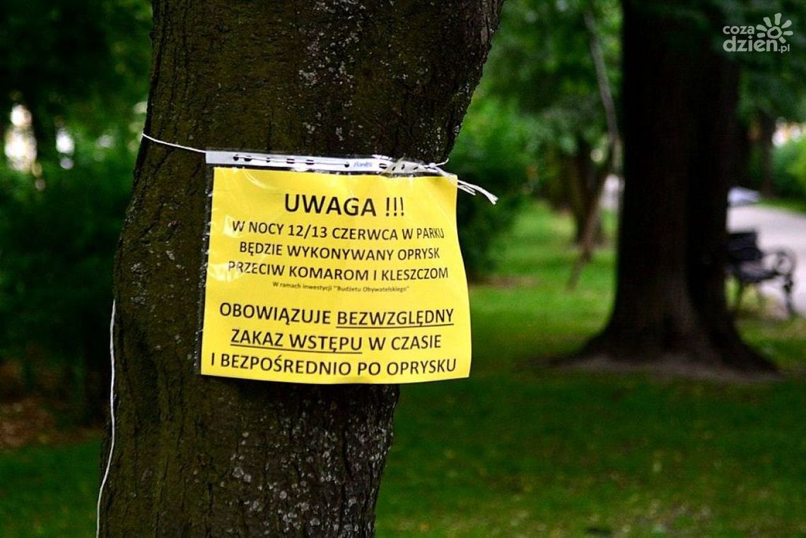 Opryski przeciw komarom