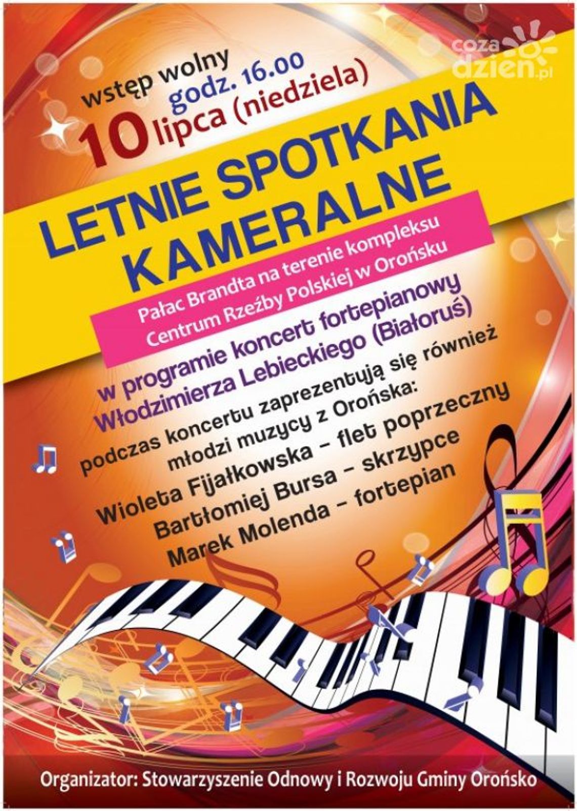 OROŃSKO. Letnie Spotkania Kameralne