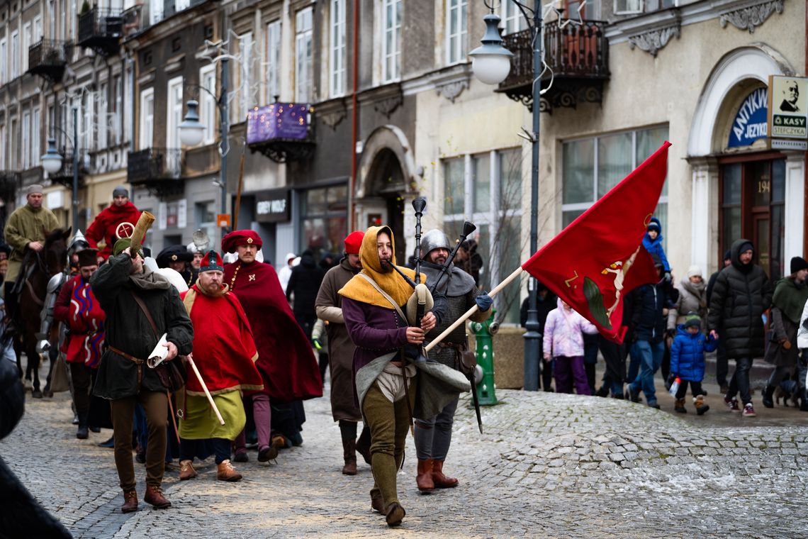 Orszak Królewski 1474 przeszedł ulicami Radomia