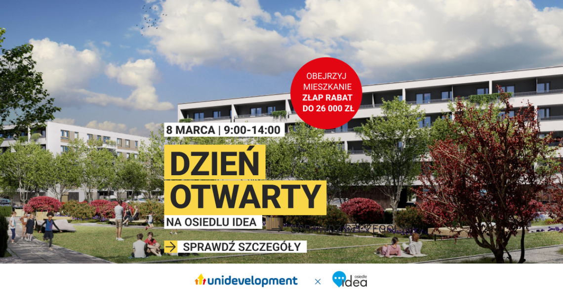 Osiedle Idea otwiera się na wiosnę