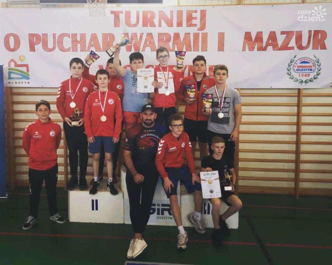 Osiem medali zapaśników Olimpijczyka w międzynarodowym turnieju