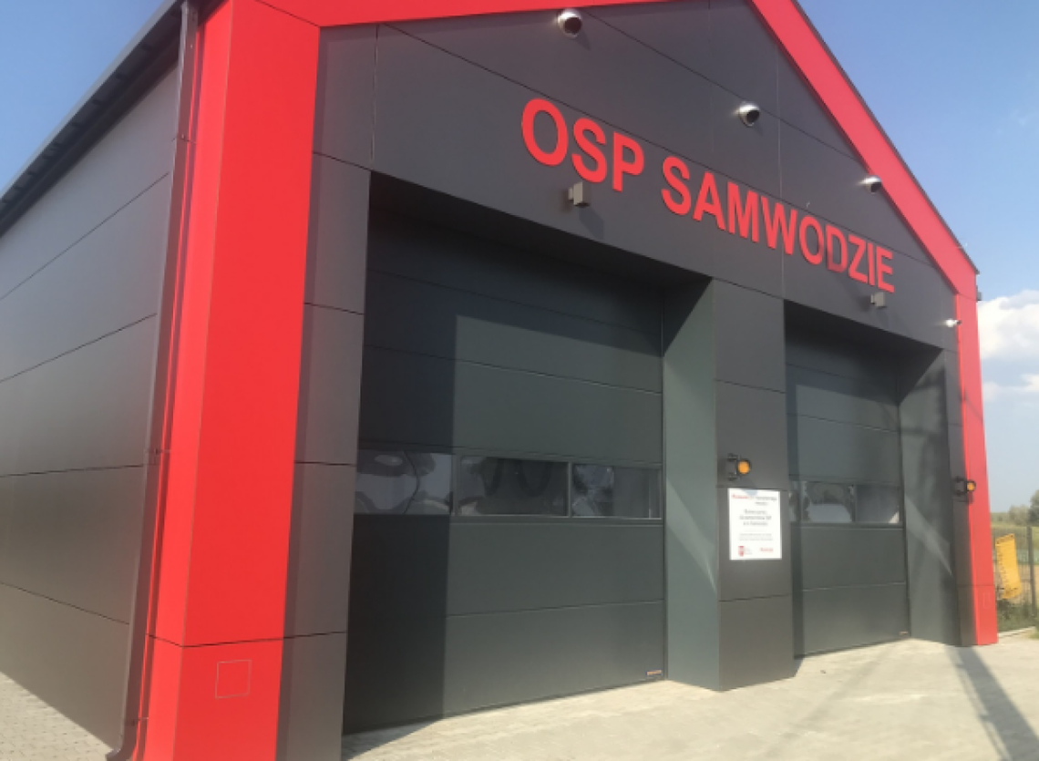 OSP w Samwodziu ma nowy garaż OSP w Samwodziu ma nowy garaż