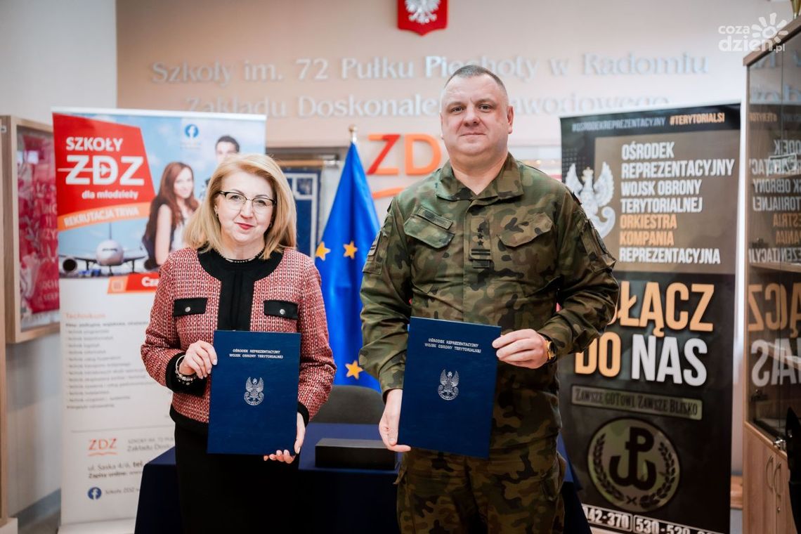 Ośrodek Reprezentacyjny WOT będzie szkolił uczniów ZDZ