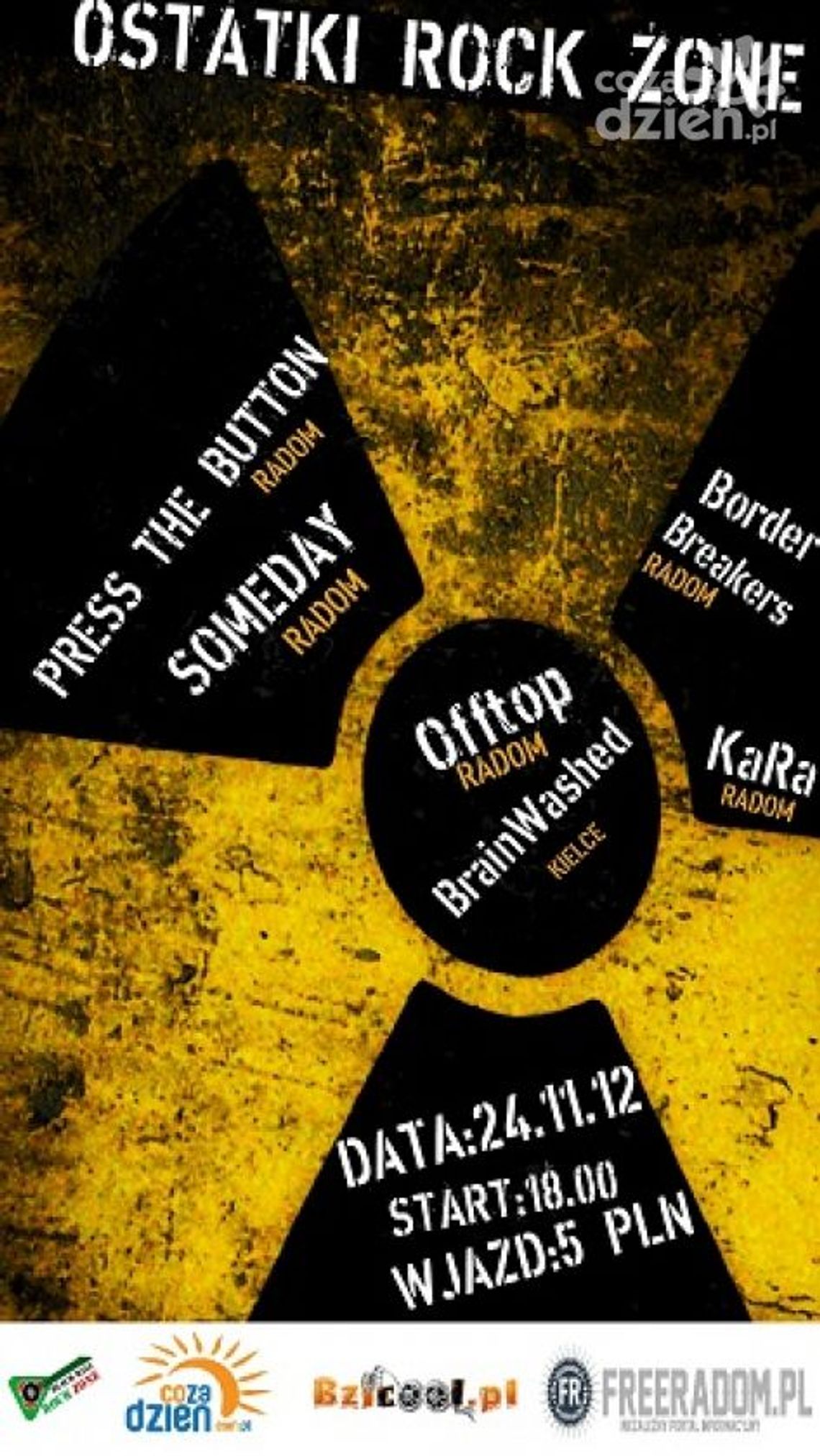 Ostatki Rock Zone już w sobotę!