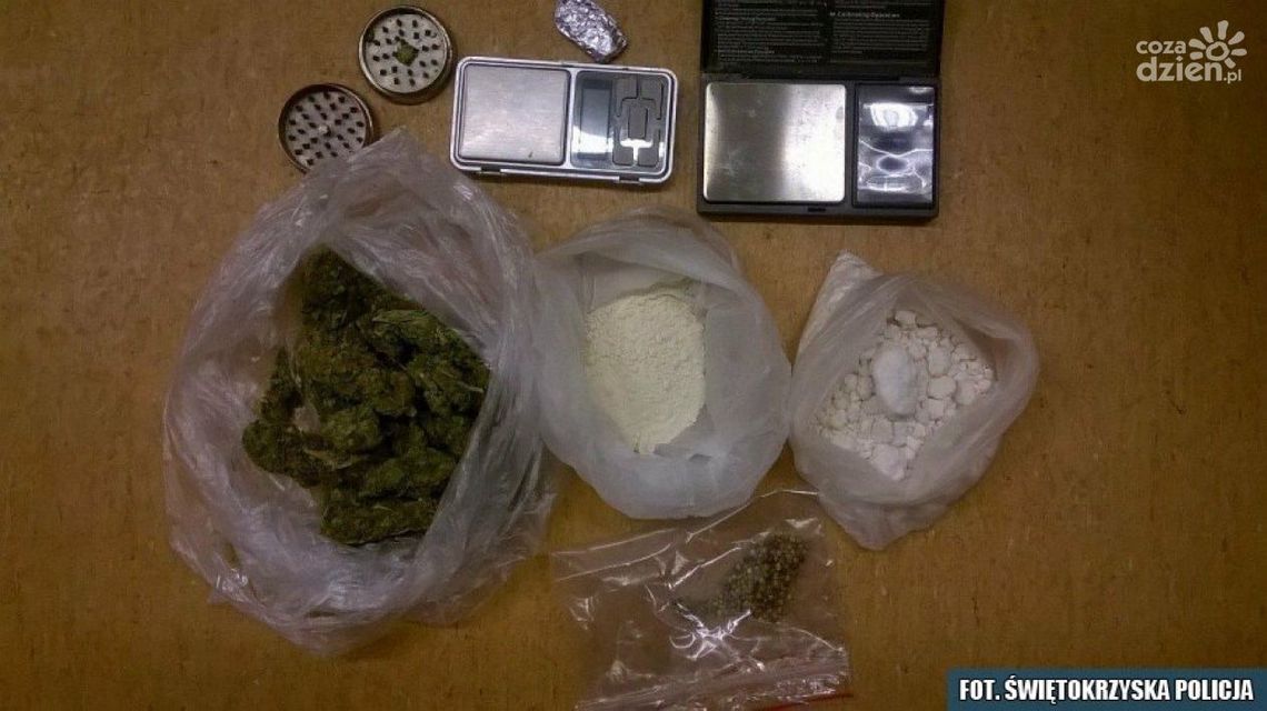 Ostrowiec Świętokrzyski. 30-latek miał znaczne ilości narkotyków