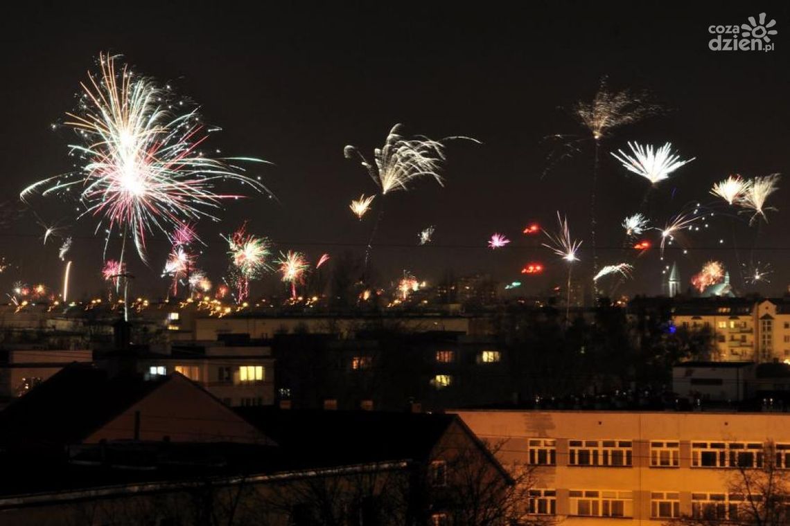 Ostrożnie w sylwestrową noc