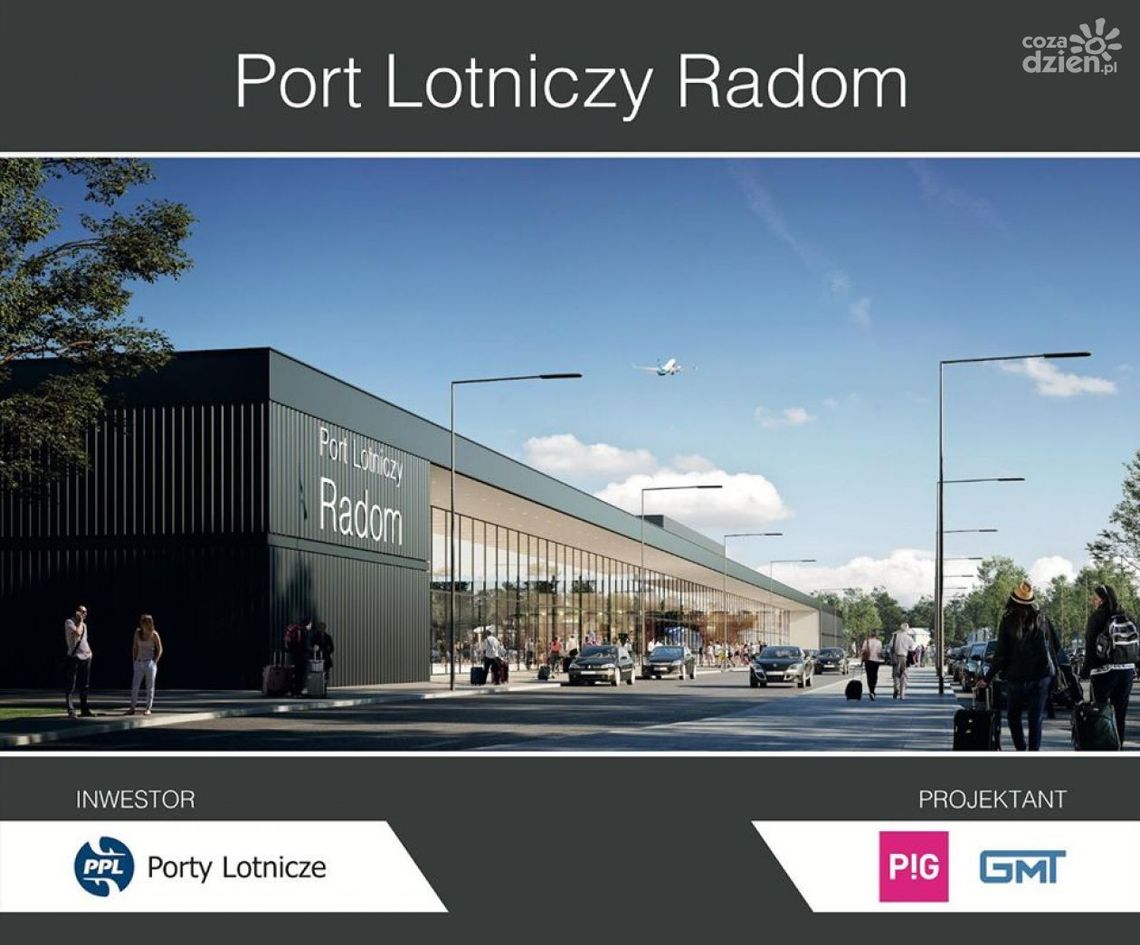 Oto wizualizacja lotniska na Sadkowie